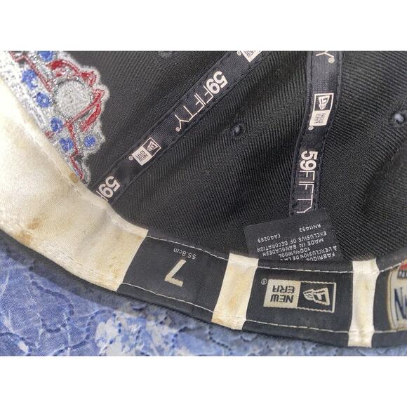 New Era Chicago White Sox Black‎ Wool 2003 ASG Hat 59fifty Size 7 MLB - Picture 5 of 12